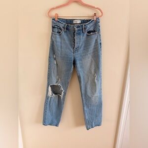 Abercrombie & Fitch Light Blue High Rise Jeans